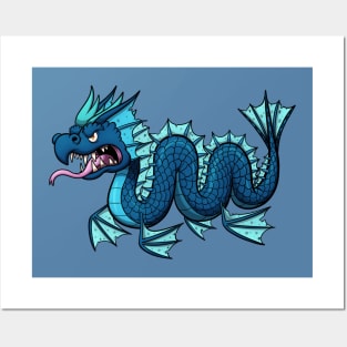 Sea Serpent Posters and Art